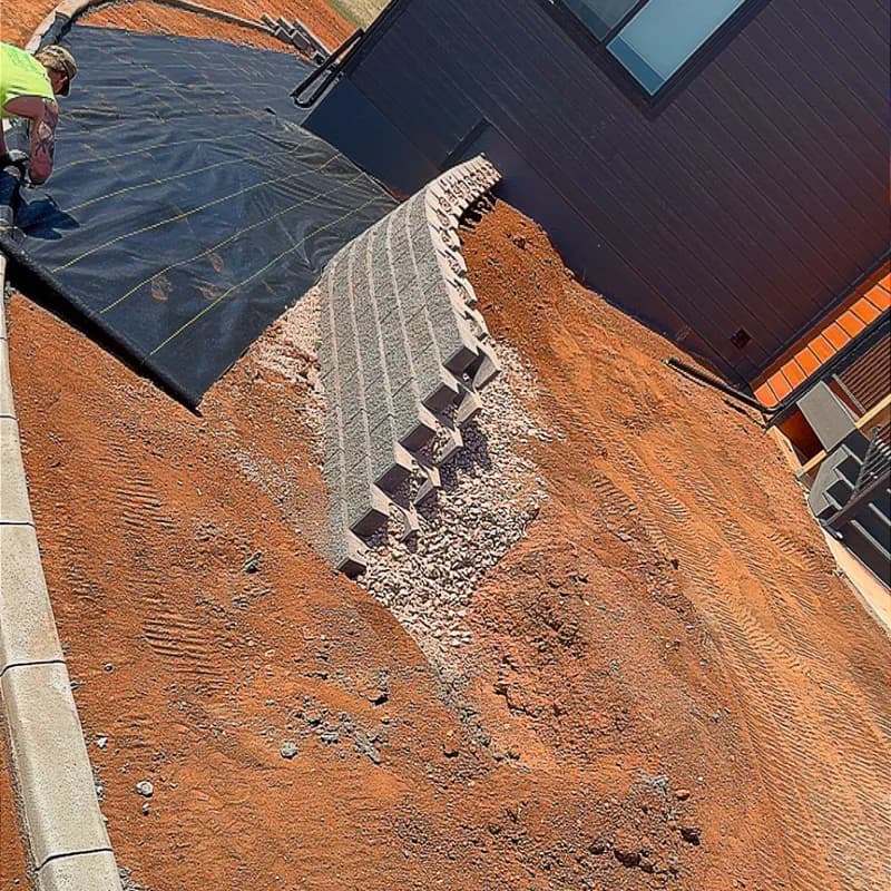 Erosion Control project by ATK Landscaping in the Black Hills