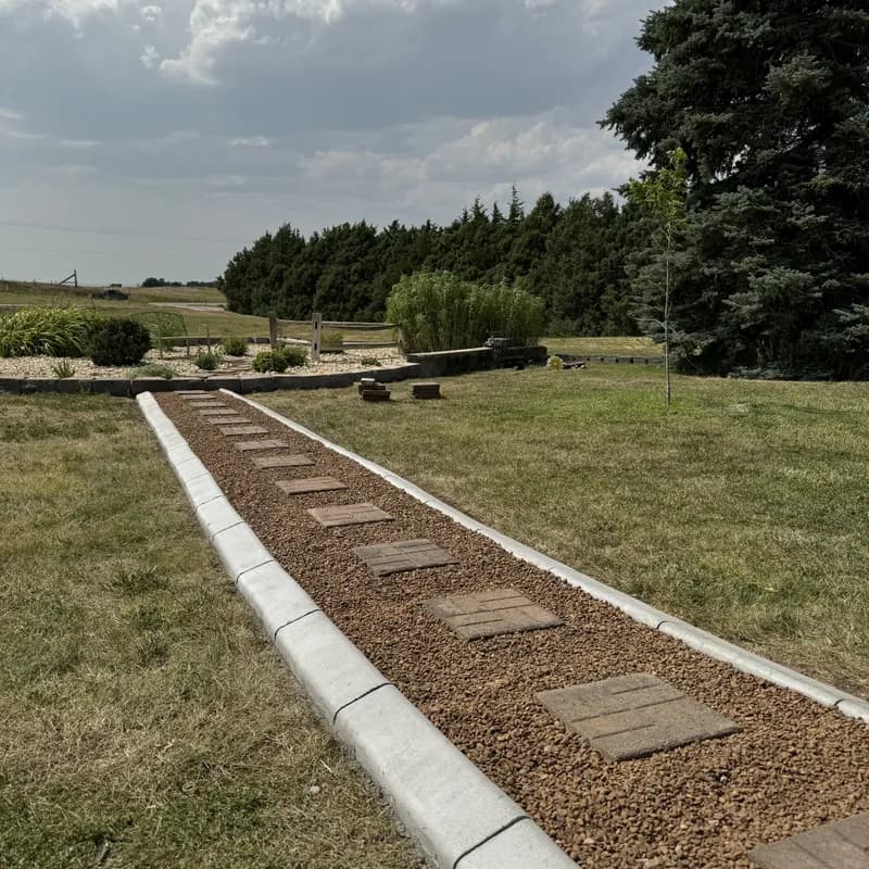 ATK Landscaping hardscaping project in the Black Hills